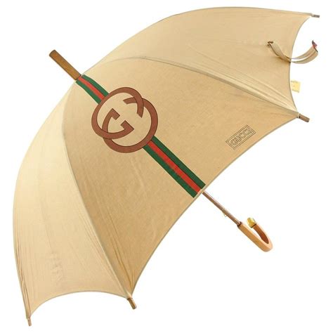 black gucci umbrella|gucci umbrella men.